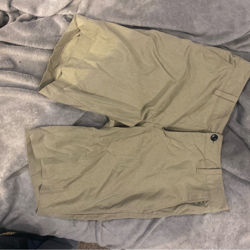 RSQ Men's Khaki Flat Front Shorts